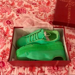 Slime Anti-Gravity Platform Sneakers